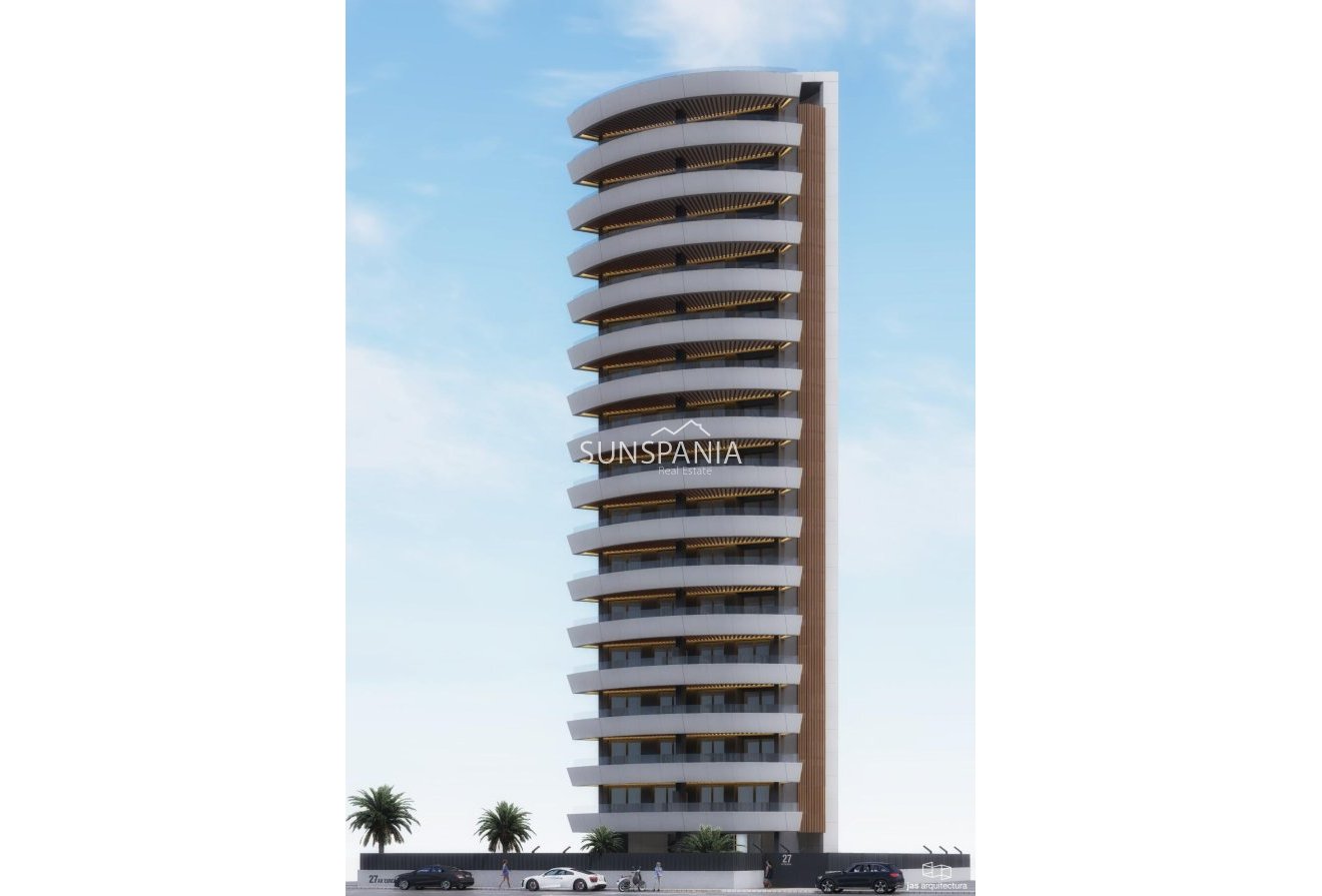 New Build - Apartment -
Calpe - Playa Cantal Roig