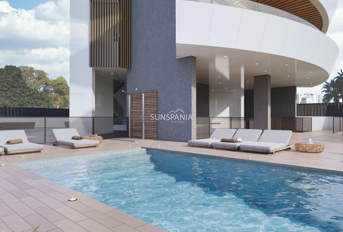 New Build - Apartment -
Calpe - Playa Cantal Roig