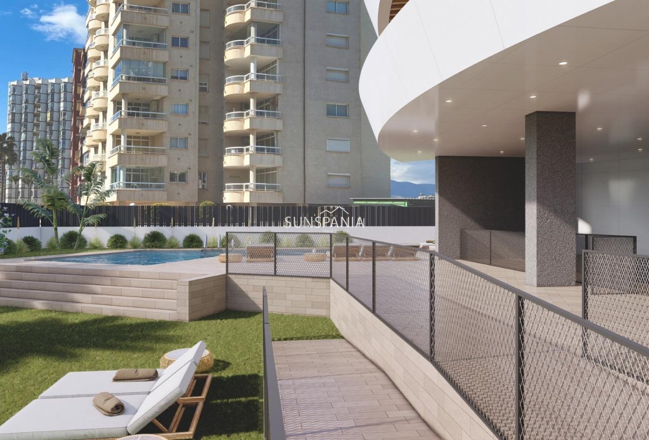 New Build - Apartment -
Calpe - Playa Cantal Roig