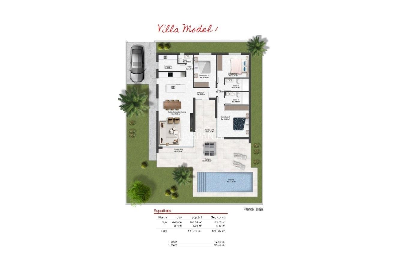 New Build - Villa -
Banos y Mendigo - Altaona Golf