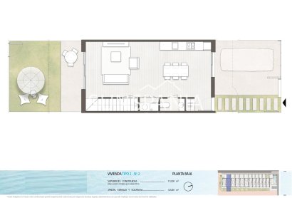 Obra nueva - Adosado -
Pilar de la Horadada - pueblo