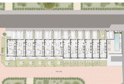 Obra nueva - Adosado -
Pilar de la Horadada - pueblo