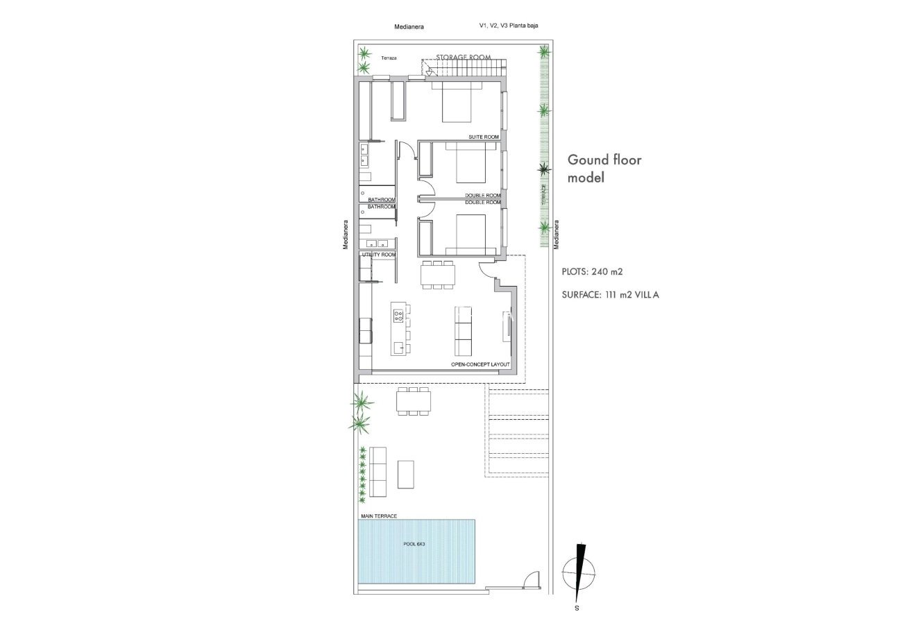 Nouvelle construction - Maison indépendante -
Los Alcazares - Serena Golf