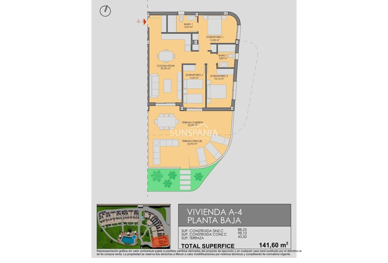 Nouvelle construction - Appartement -
Los Alcazares - Serena Golf