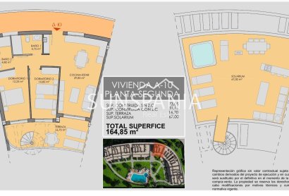 Nouvelle construction - Penthouse -
Los Alcazares - Serena Golf