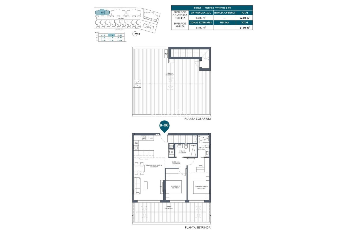 Nouvelle construction - Penthouse -
Los Alcazares - Serena Golf