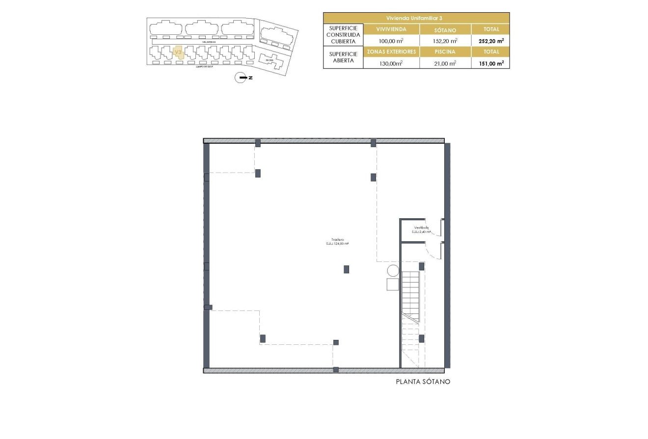Obra nueva - Chalet -
Los Alcazares - Serena Golf