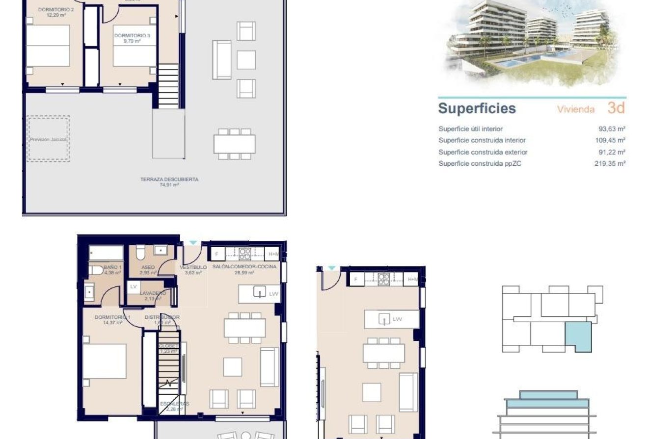 New Build - Penthouse -
Villajoyosa - Playa del Torres