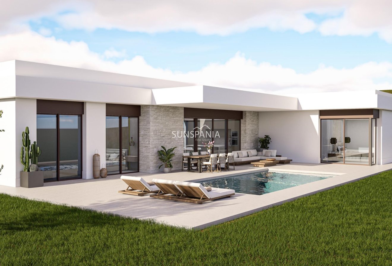 Obra nueva - Chalet -
Pinoso - Lel