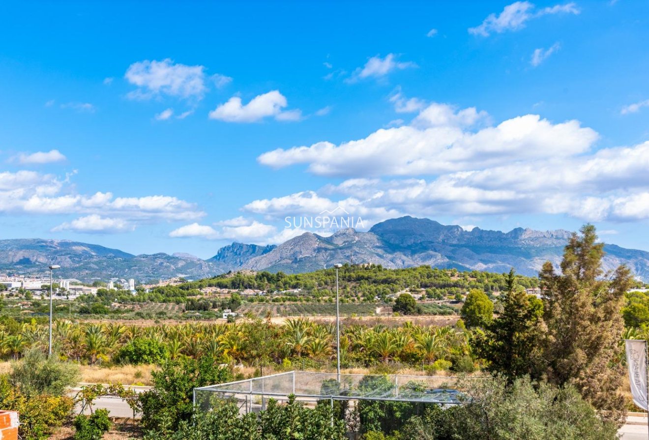 Obra nueva - Chalet -
Polop - Novapolop