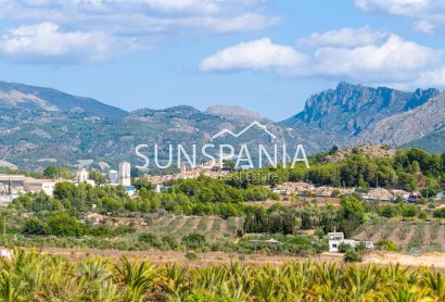 Nouvelle construction - Maison indépendante -
Polop - Novapolop