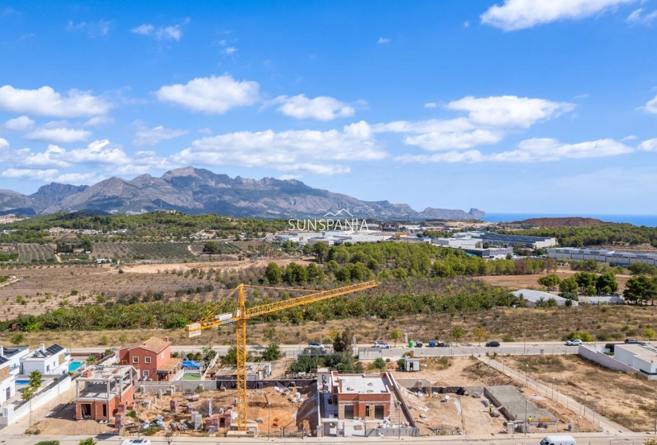Nouvelle construction - Maison indépendante -
Polop - Novapolop