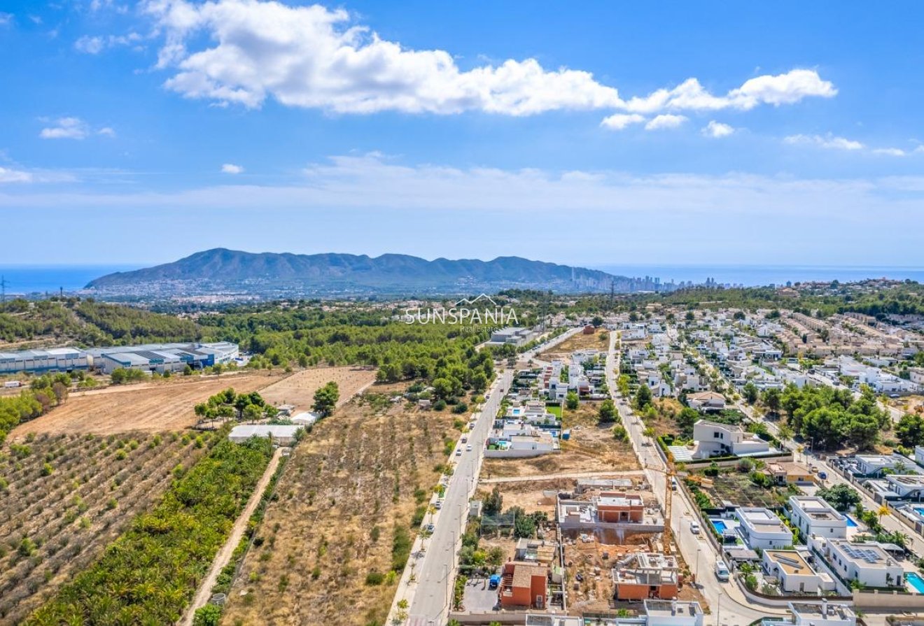 Nouvelle construction - Maison indépendante -
Polop - Novapolop