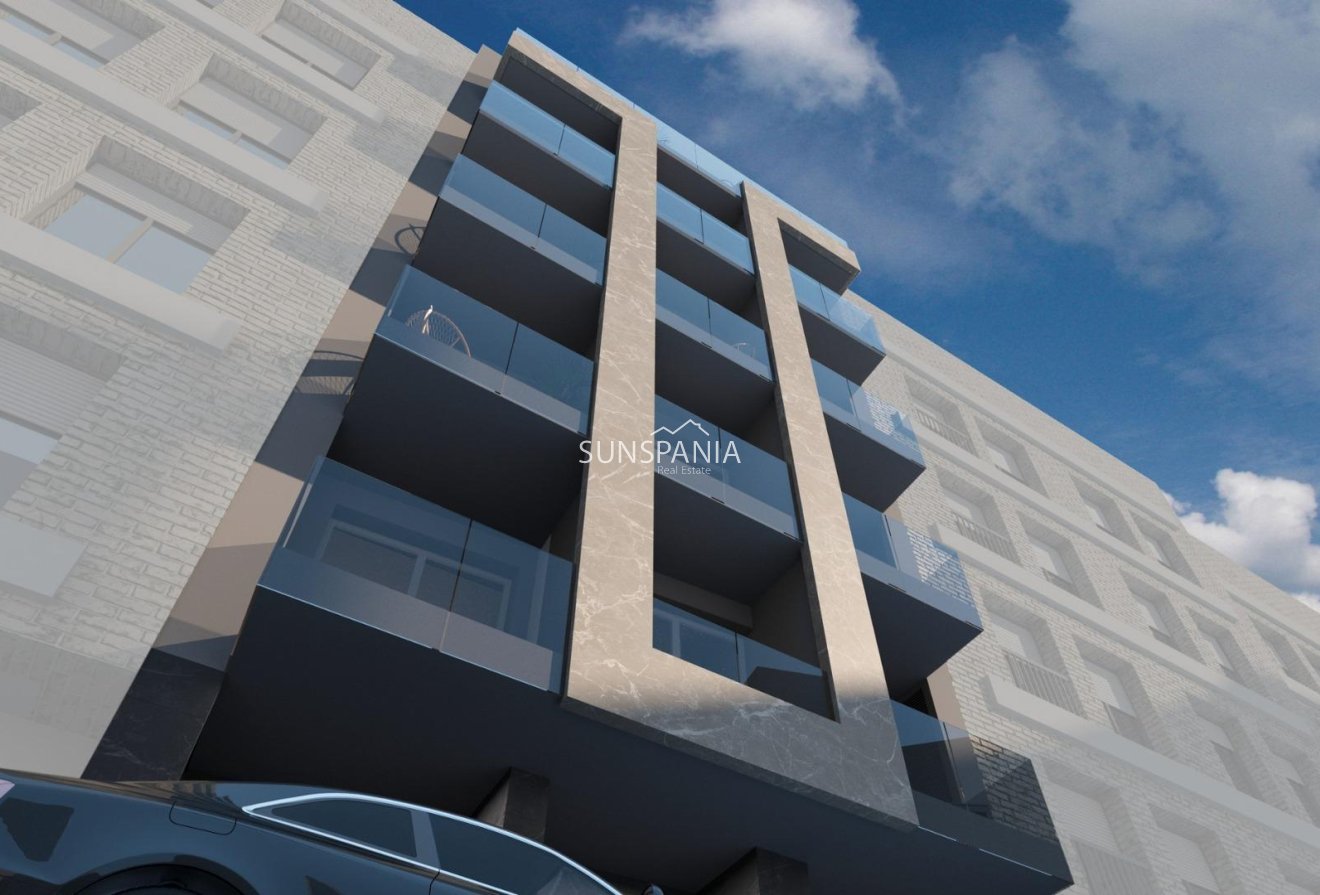 Obra nueva - Piso -
Torrevieja - Playa de los Locos