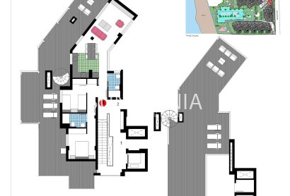 Obra nueva - Ático -
Denia - L´Estanyó (Marinas)