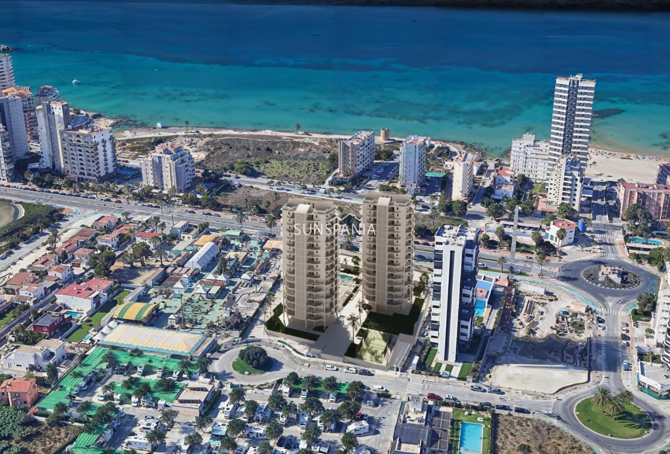 Obra nueva - Ático -
Calpe - Playa Arenal