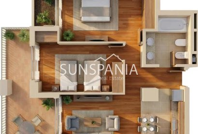 Obra nueva - Ático -
Vera - Puerto del Rey