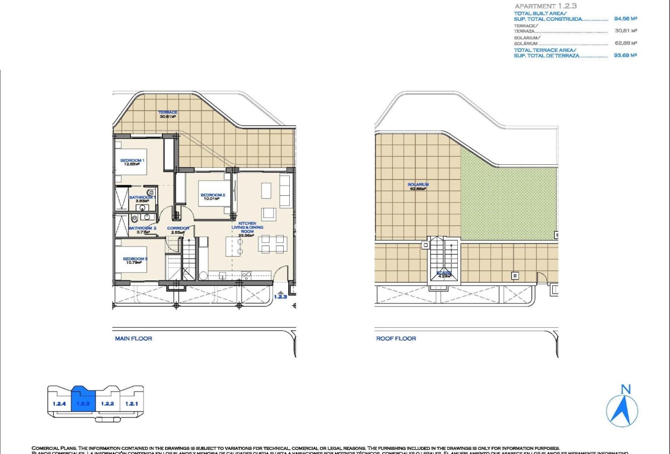 Obra nueva - Ático -
Los Alcazares - Serena Golf