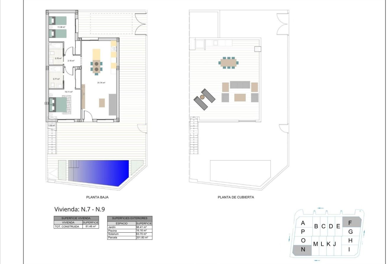 Obra nueva - Chalet -
Torre Pacheco - El Alba