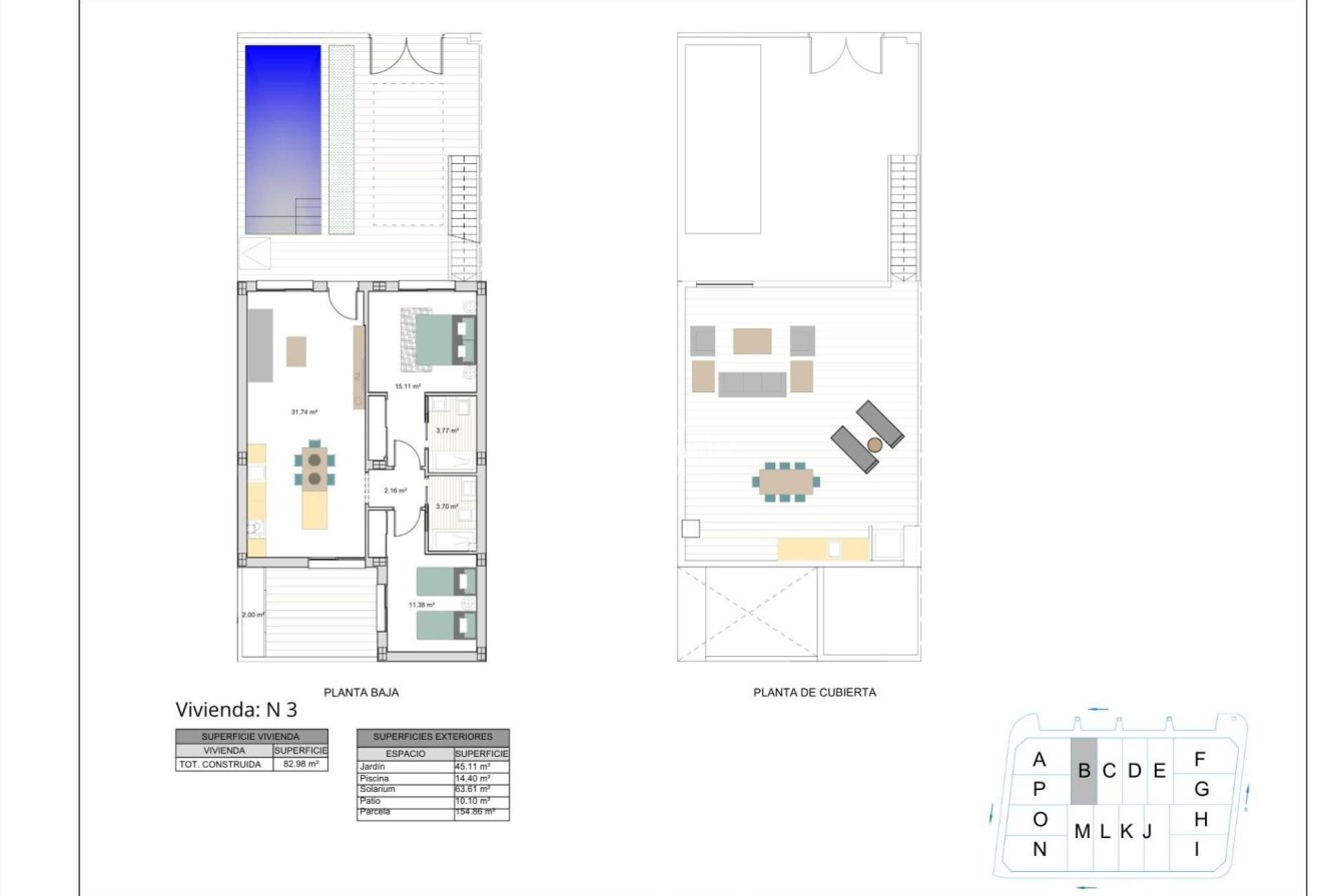 Obra nueva - Adosado -
Torre Pacheco - El Alba