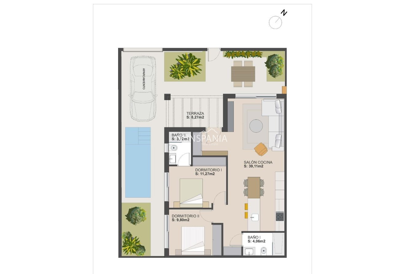 Obra nueva - Quad House -
Torre Pacheco - El Alba