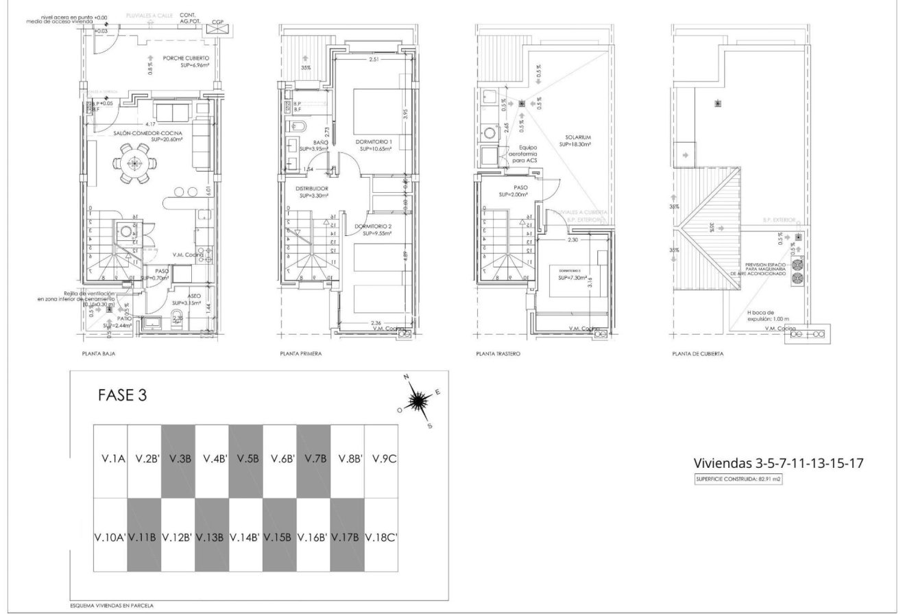 Obra nueva - Adosado -
Torre Pacheco - Santa Rosalia pueblo