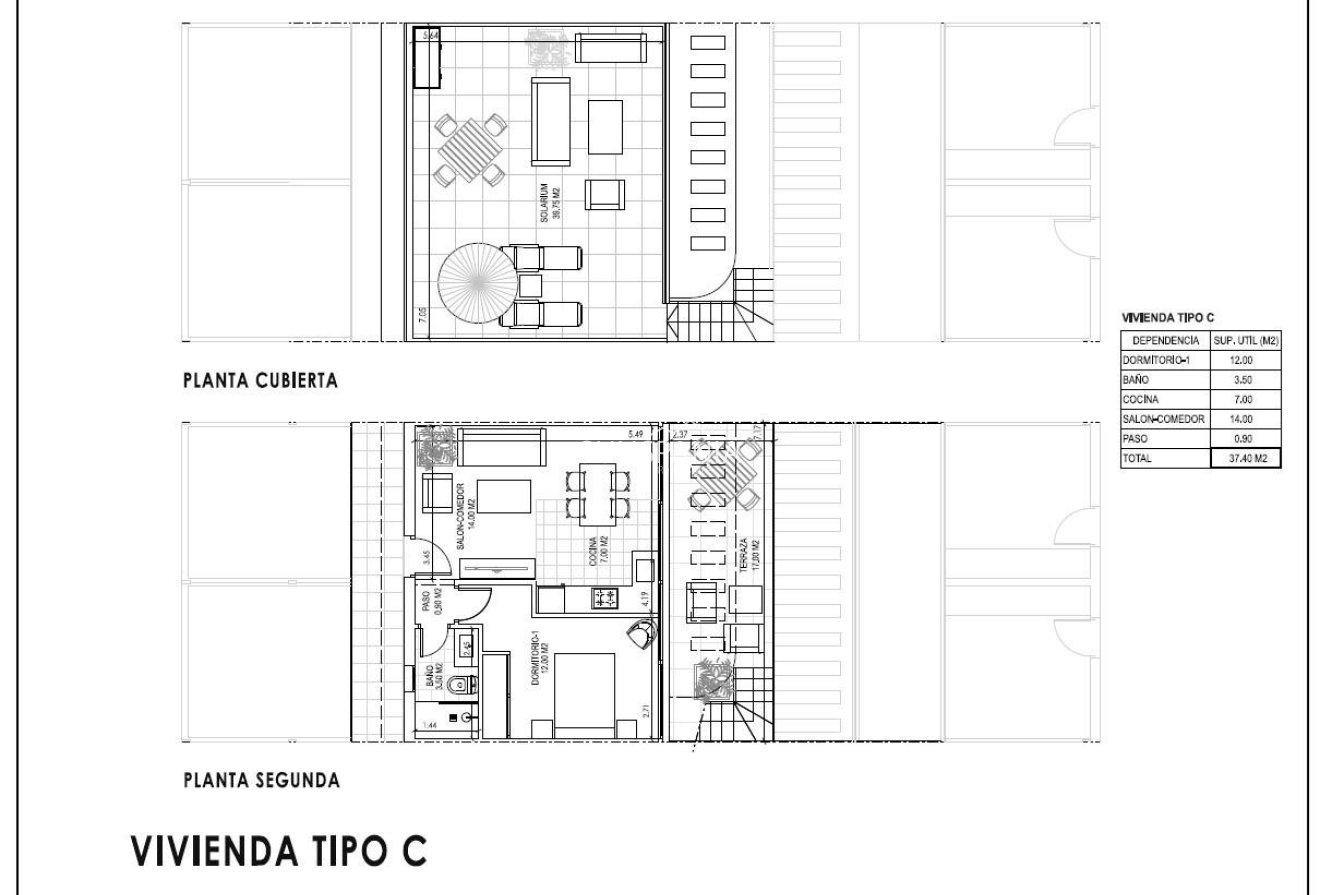 Obra nueva - Ático -
Vera - Vera Playa
