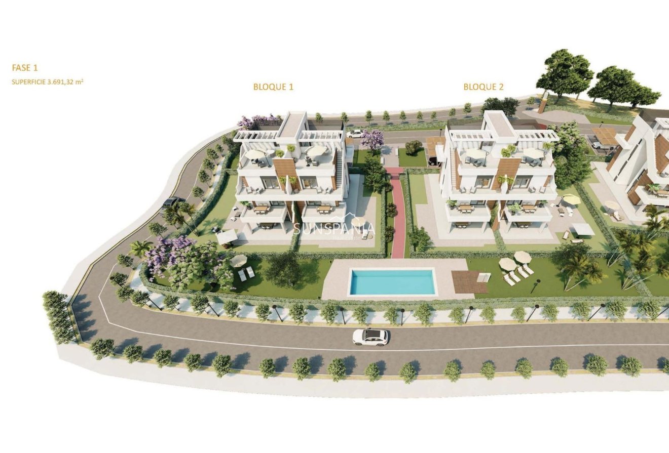 Obra nueva - Piso -
Fuente Álamo - Hacienda del Alamo