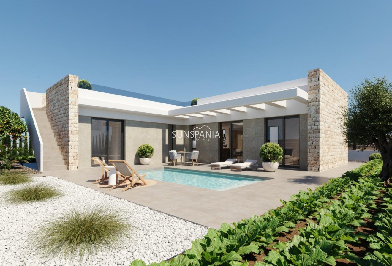 Obra nueva - Chalet -
Fuente Álamo - Hacienda del Alamo
