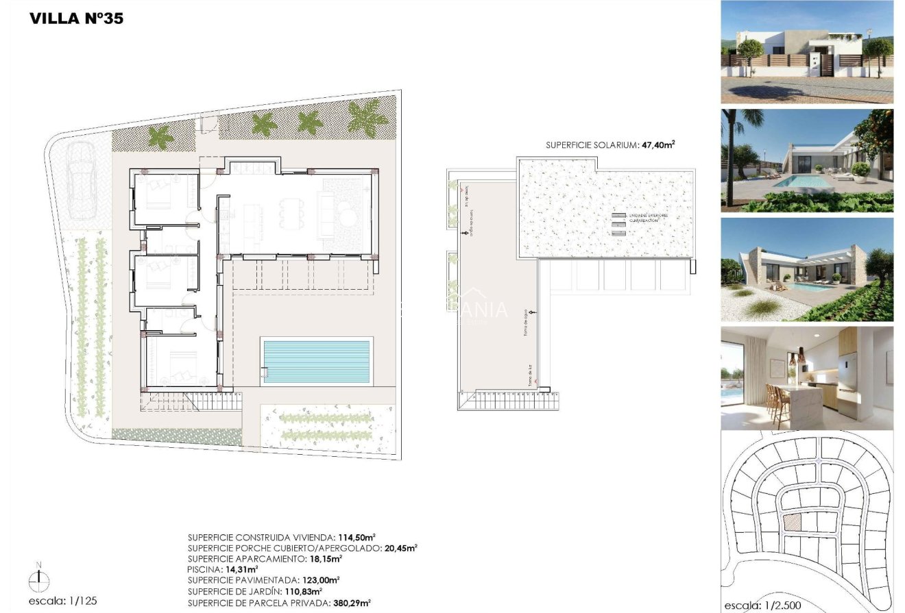 Obra nueva - Chalet -
Fuente Álamo - Hacienda del Alamo