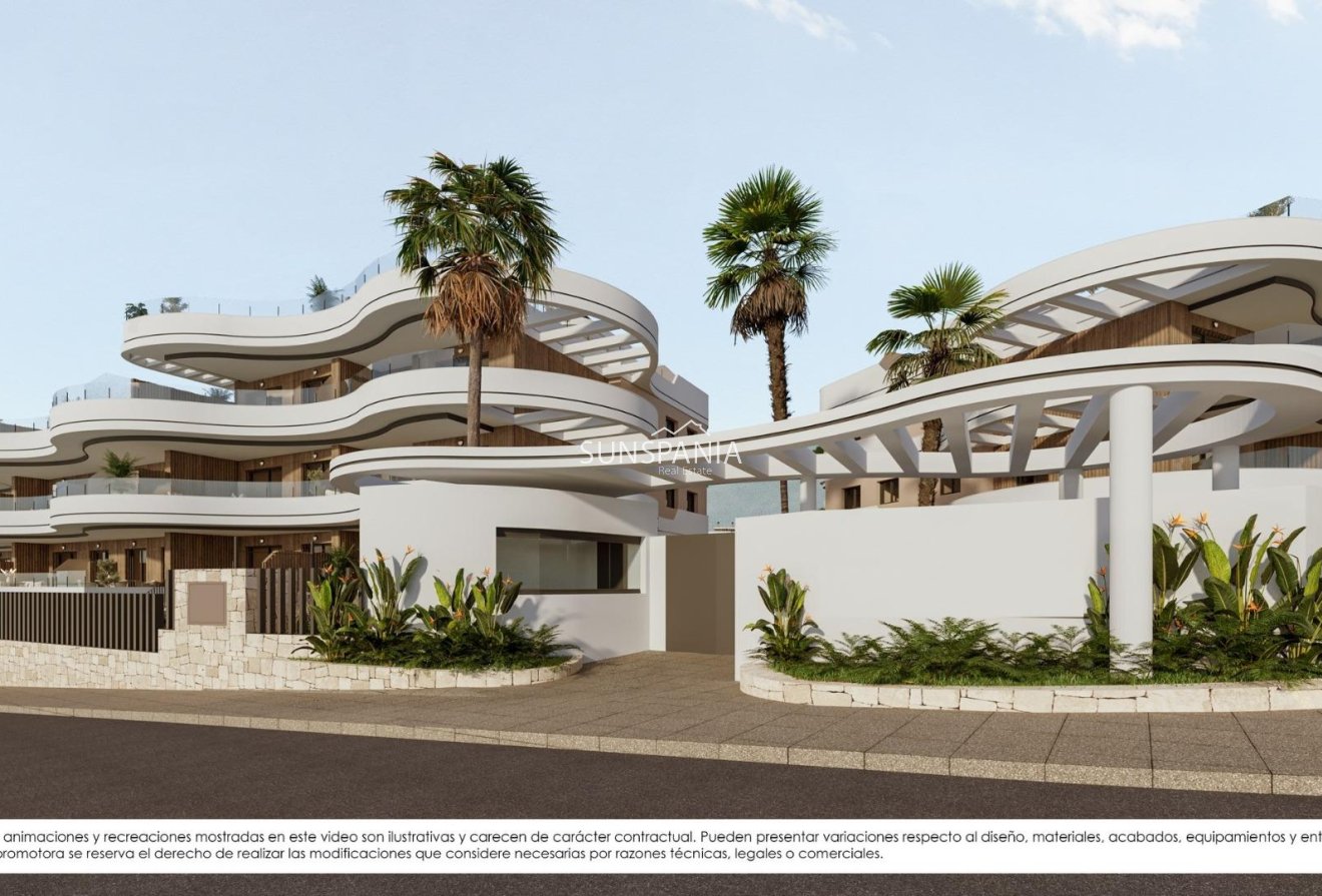 Obra nueva - Piso -
Finestrat - Campana Garden