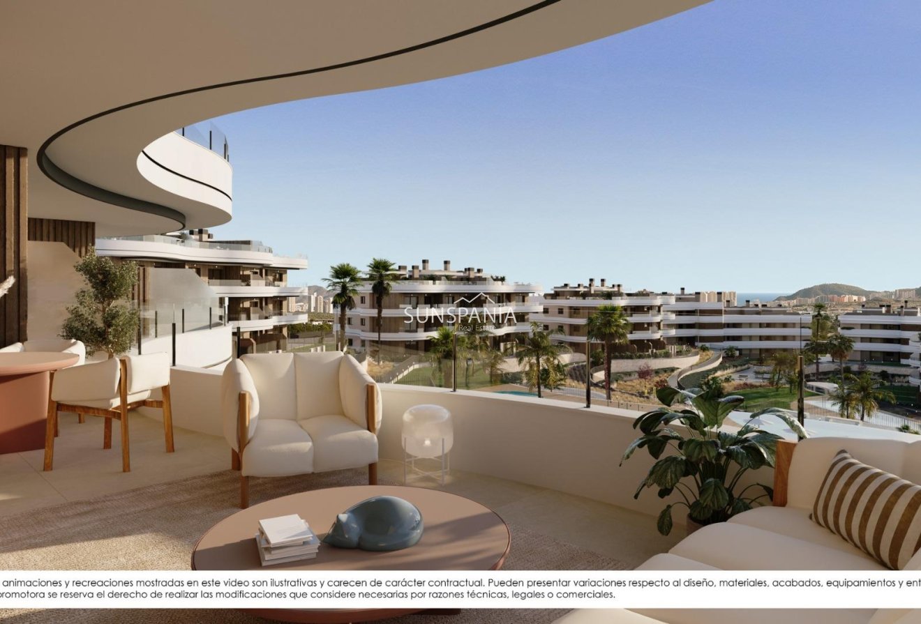 New Build - Apartment -
Finestrat - Campana Garden