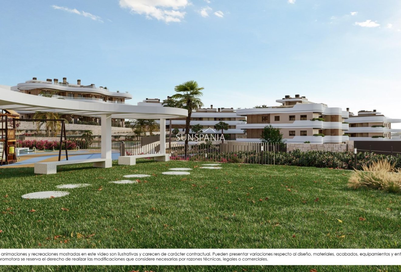 New Build - Apartment -
Finestrat - Campana Garden