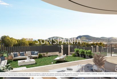 New Build - Apartment -
Finestrat - Campana Garden
