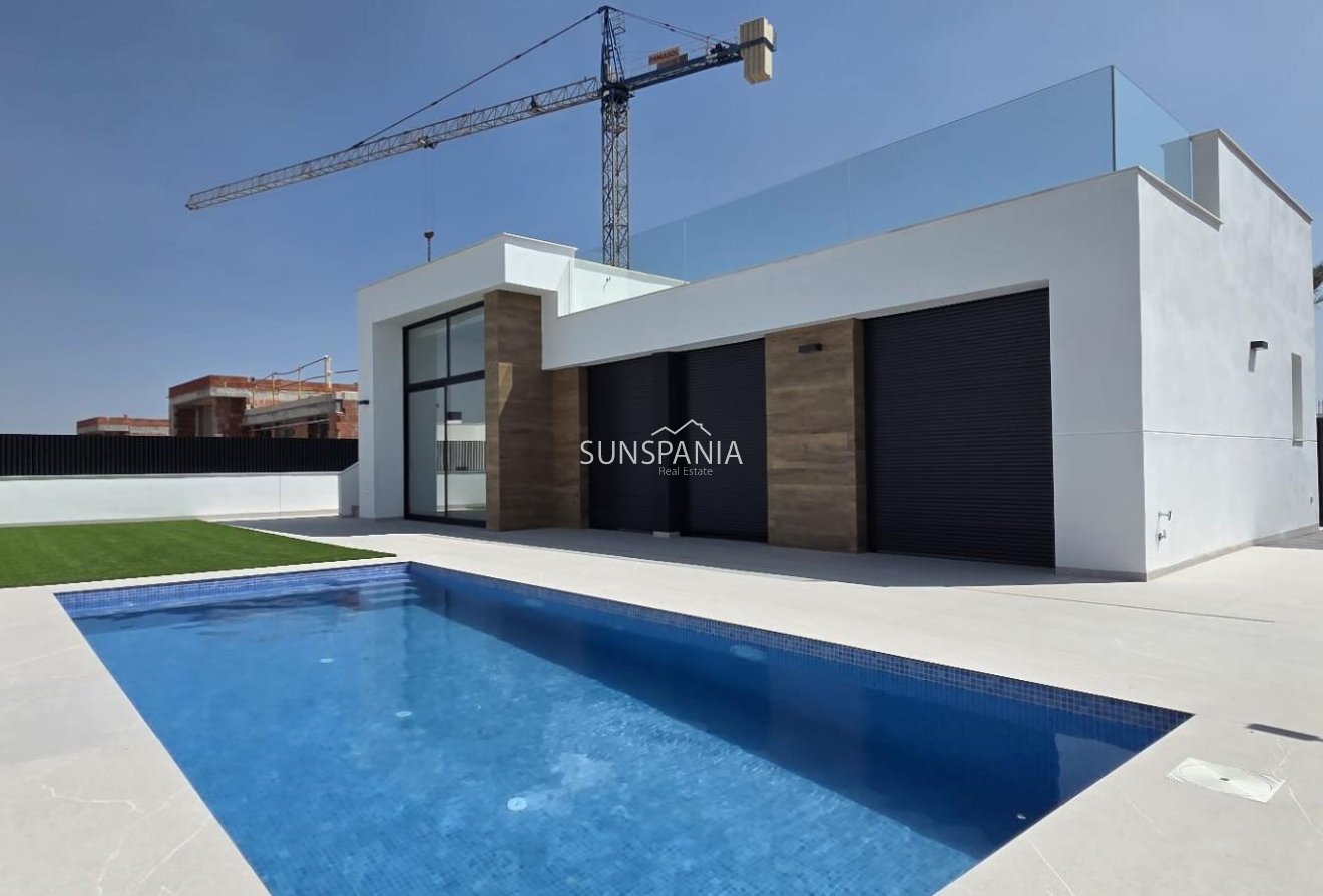 Obra nueva - Chalet -
Alhama De Murcia - Condado De Alhama