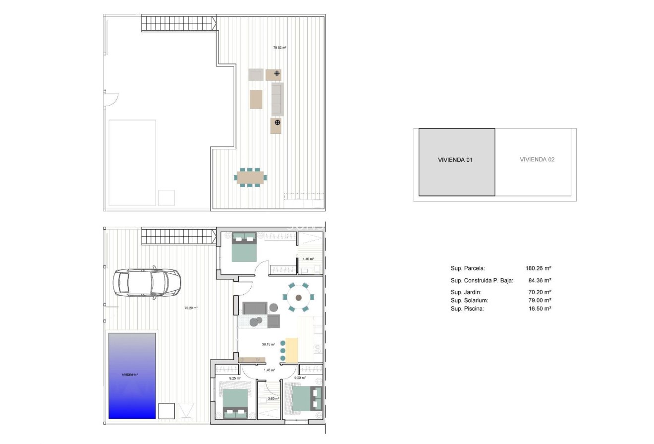 Obra nueva - Quad House -
Torre Pacheco - pueblo