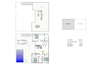Obra nueva - Quad House -
Torre Pacheco - pueblo