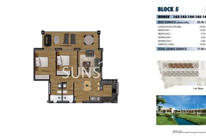 New Build - Apartment -
Los Alcazares - La Serena Golf
