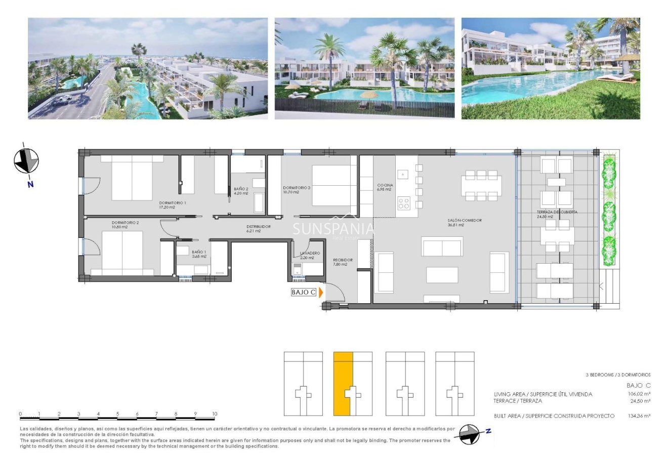 Obra nueva - Piso -
Cartagena - Mar De Cristal