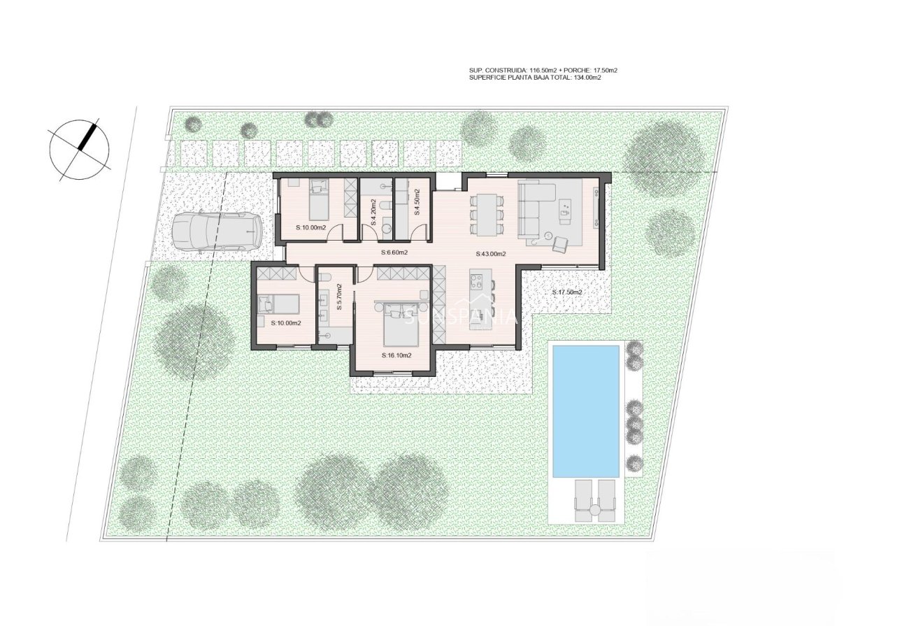Obra nueva - Chalet -
Molina De Segura - Urb. La Quinta
