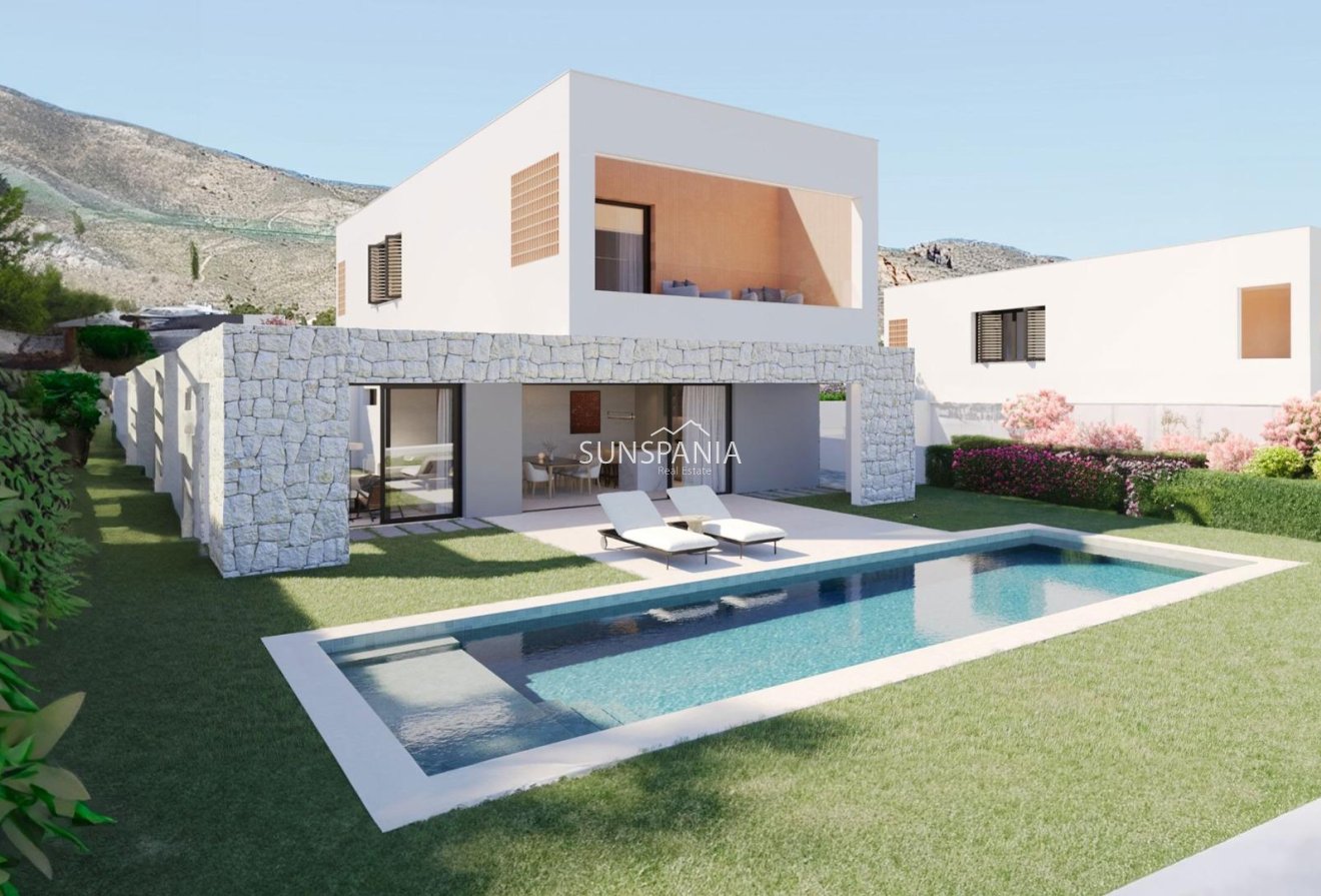 Obra nueva - Chalet -
Finestrat - Campana Garden