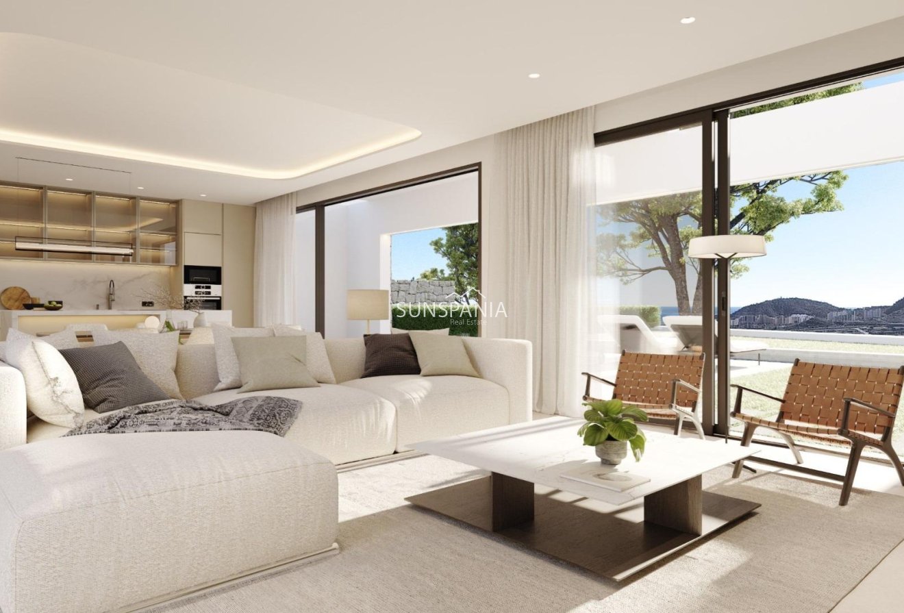 Obra nueva - Chalet -
Finestrat - Campana Garden
