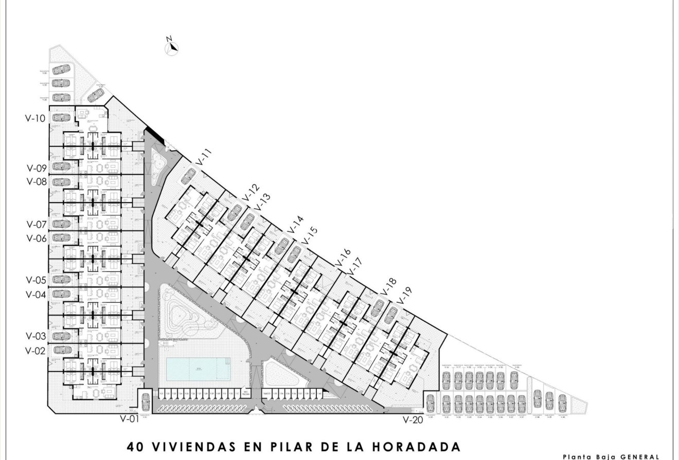 New Build - Apartment -
Pilar de la Horadada - pueblo