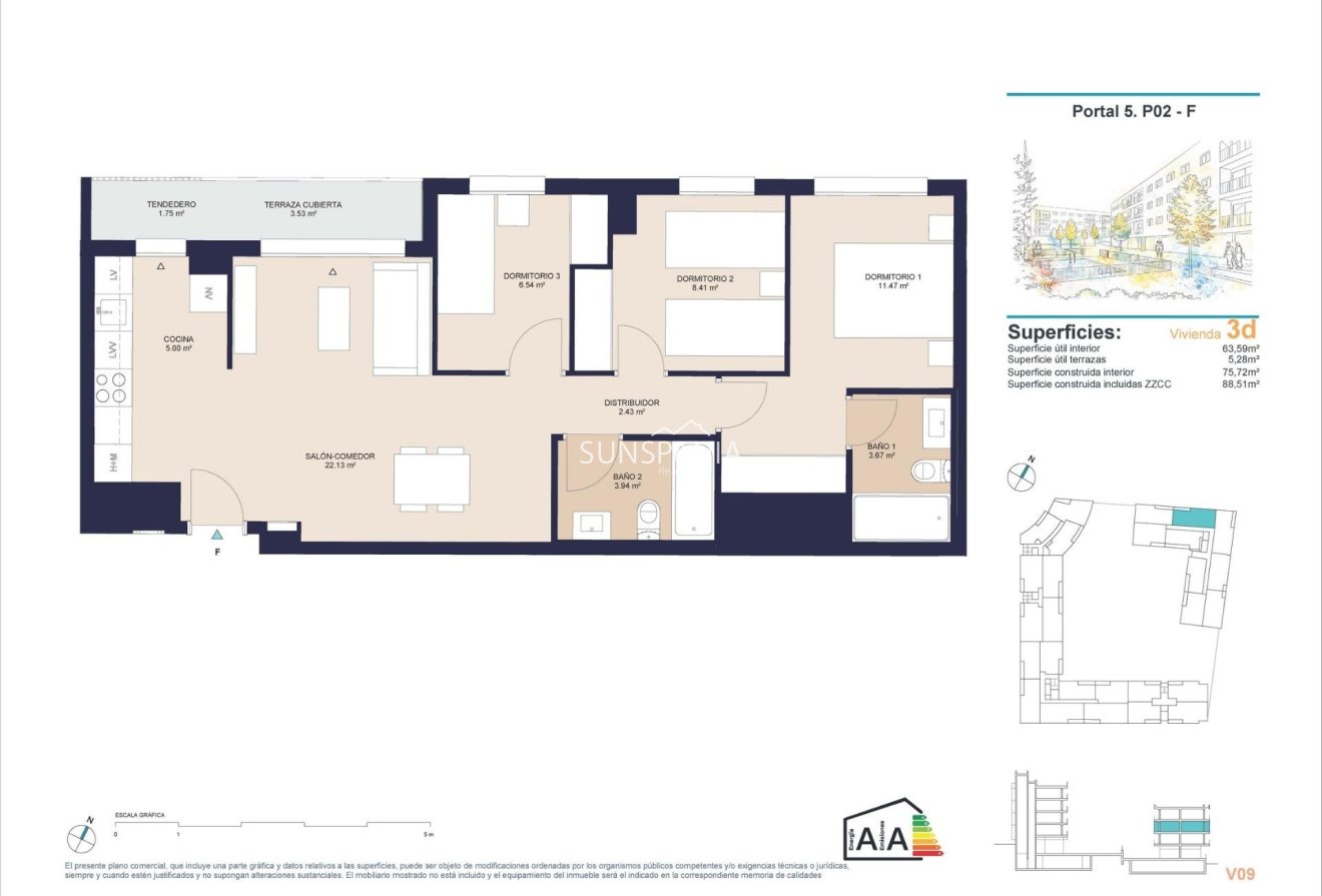 Obra nueva - Piso -
Alicante - San Agustín