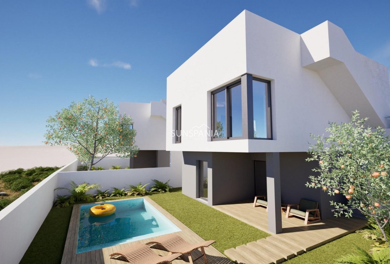 Obra nueva - Chalet -
Mazarron - Country Club