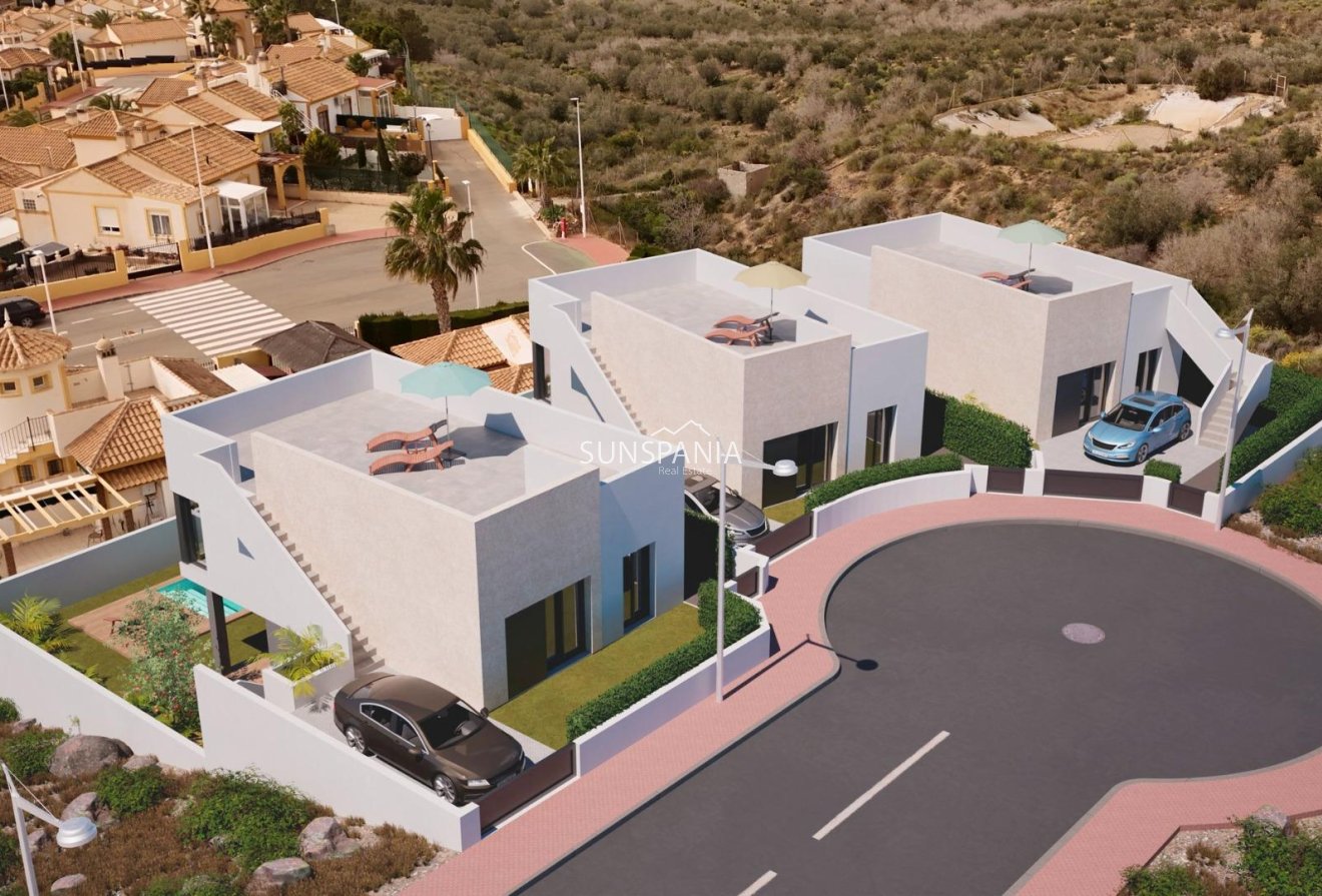 Obra nueva - Chalet -
Mazarron - Country Club