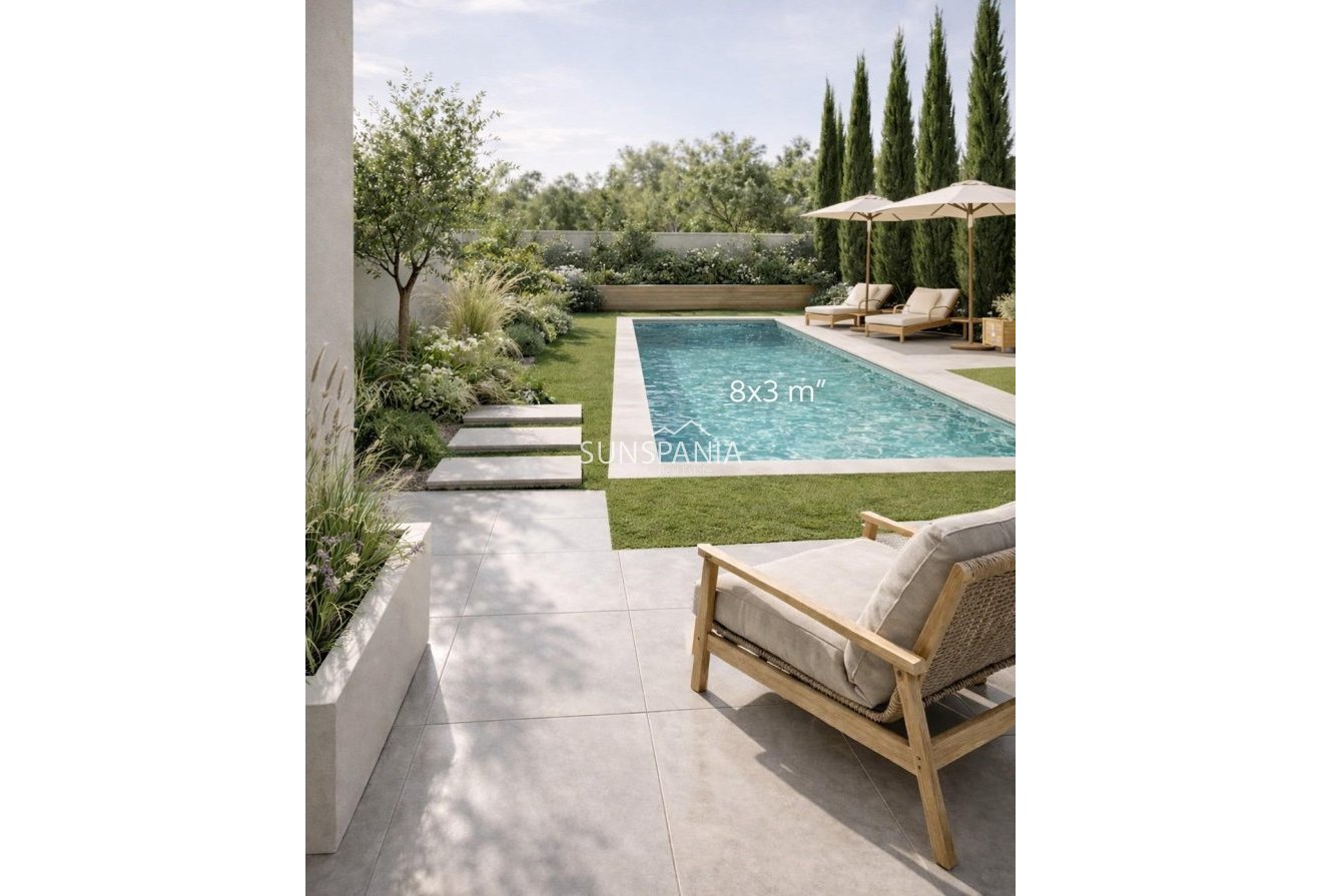 Obra nueva - Chalet -
Mazarron - Country Club