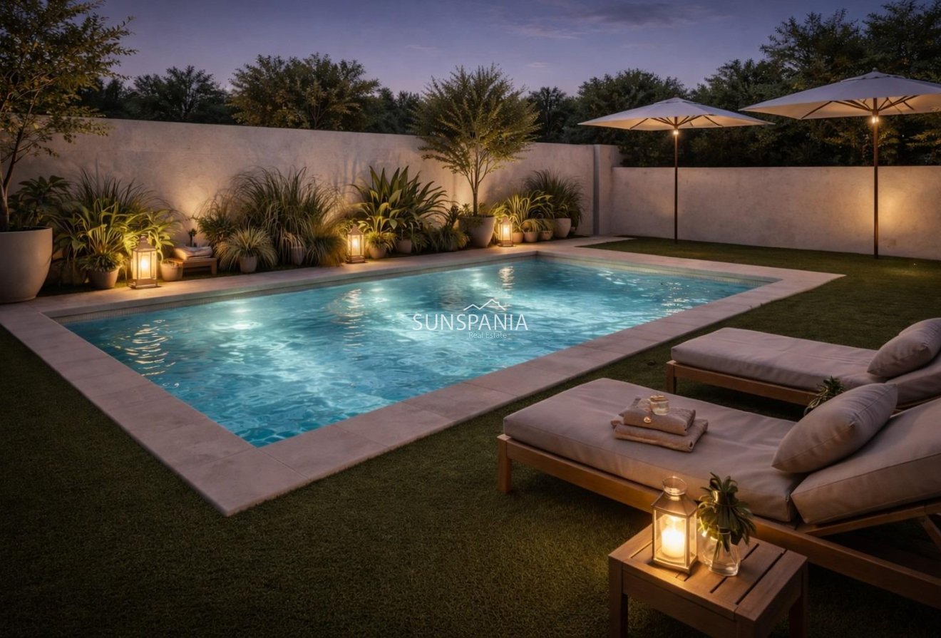 Obra nueva - Chalet -
Mazarron - Country Club