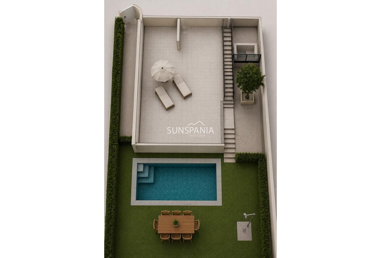 Obra nueva - Chalet -
Mazarron - Country Club