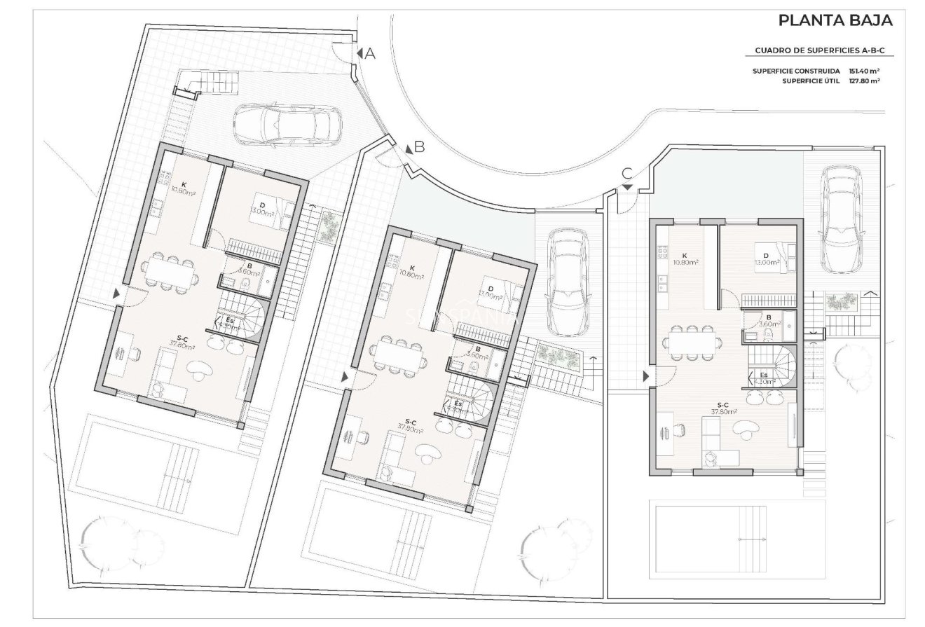 Obra nueva - Chalet -
Mazarron - Country Club